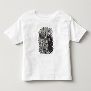 T-shirts A rainha que investe o imperador do francês