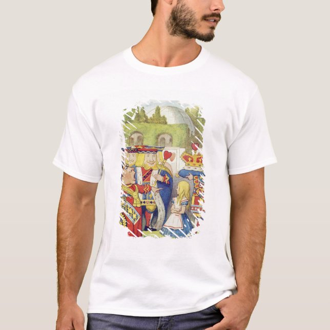 T-shirts A rainha veio! E não é irritada. " (Frente)