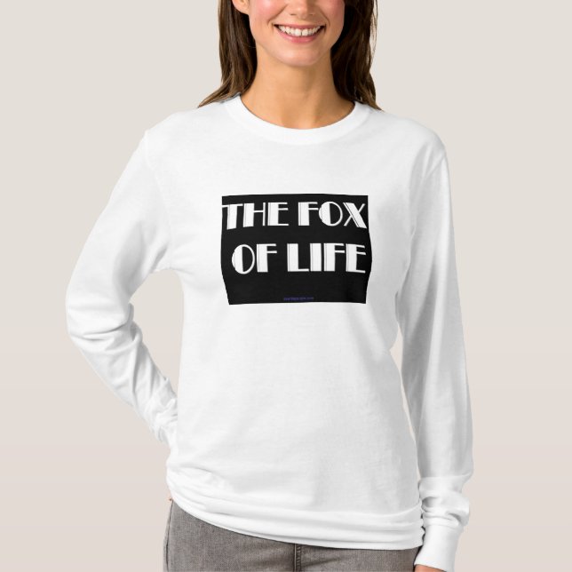 T-shirts A raposa da vida (Frente)