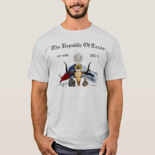 T-shirts A república de Texas