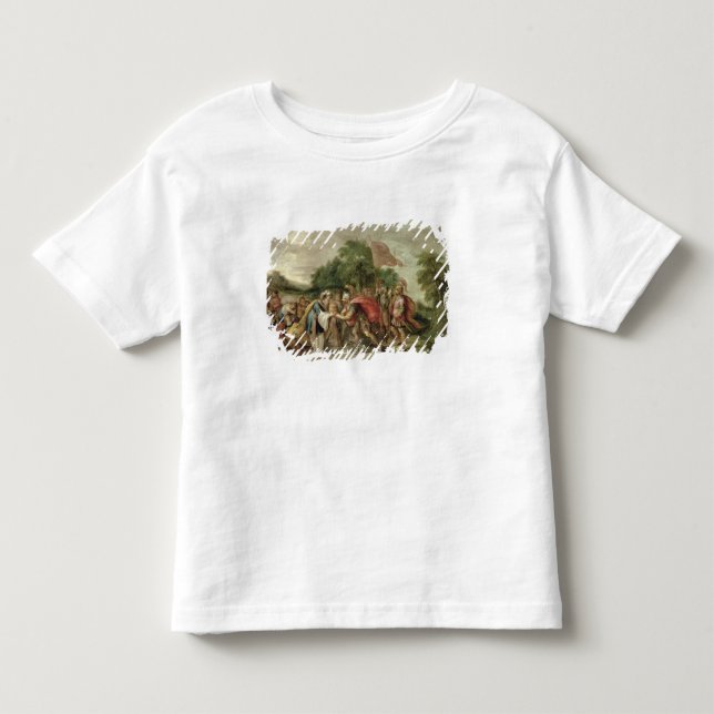 T-shirts A reunião de Abraham e de Melchizedek (Frente)