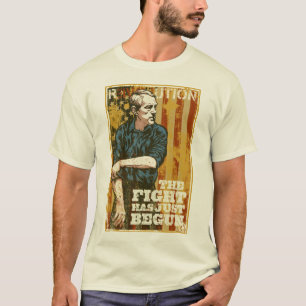 T-shirts A revolução de Ron Paul apenas começou o t-shir