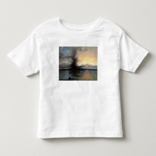 T-shirts A rocha do salvação, 1837 (óleo em canvas) (Frente)