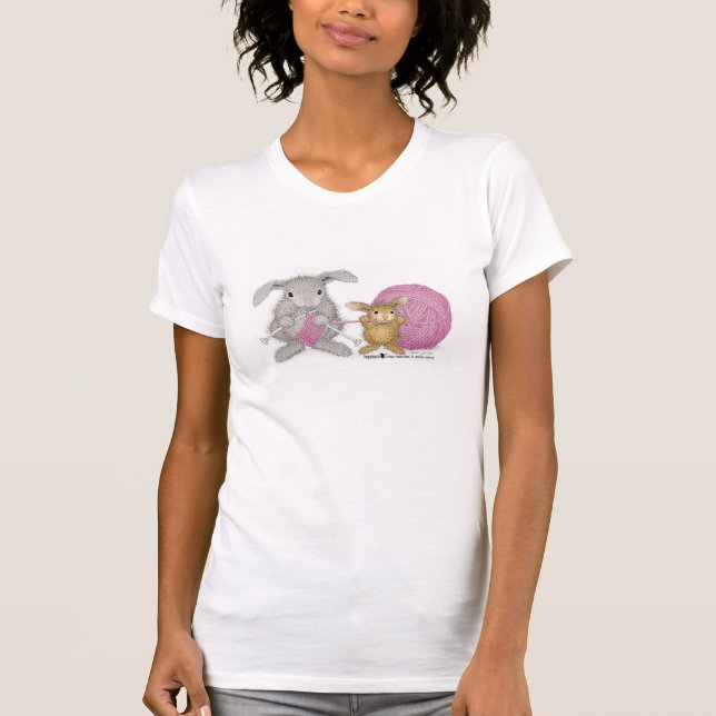 T-shirts A roupa das mulheres de HappyHoppers® (Frente)