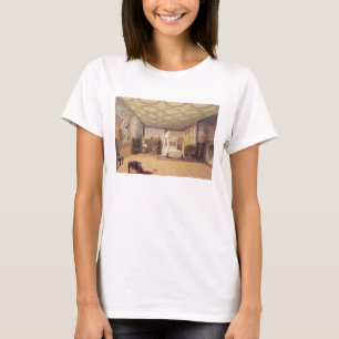 T-shirts A sala branca, casa de Cotehele, c.1830-40 (cor