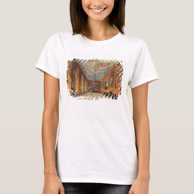 T-shirts A sala de bola, castelo de Windsor, 'de Residen (Frente)