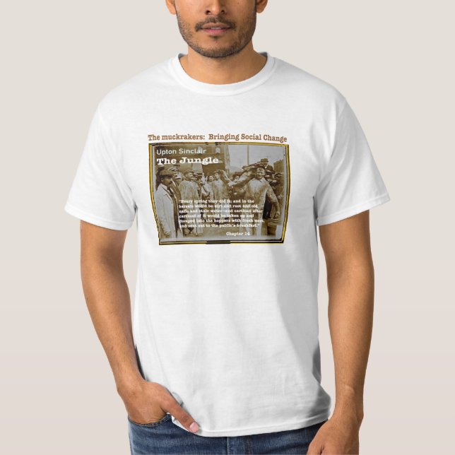 T-shirts A selva: Muckrakers (Frente)