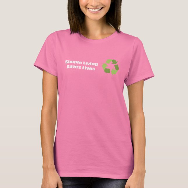 T-shirts A Simples Vida Salva Vidas (Frente)