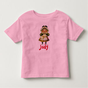 T-shirts A Sra. Judy Puppet, adicione texto