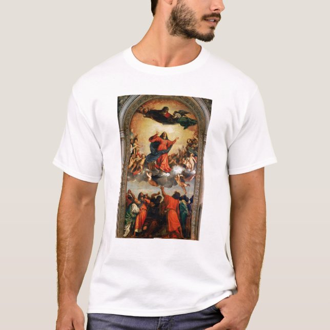 T-shirts A suposição do Virgin, 1516-18 (Frente)