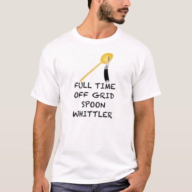 T-SHIRTS A TEMPO COMPLETO FORA DA COLHER WHITTLER DA GRADE (Frente)