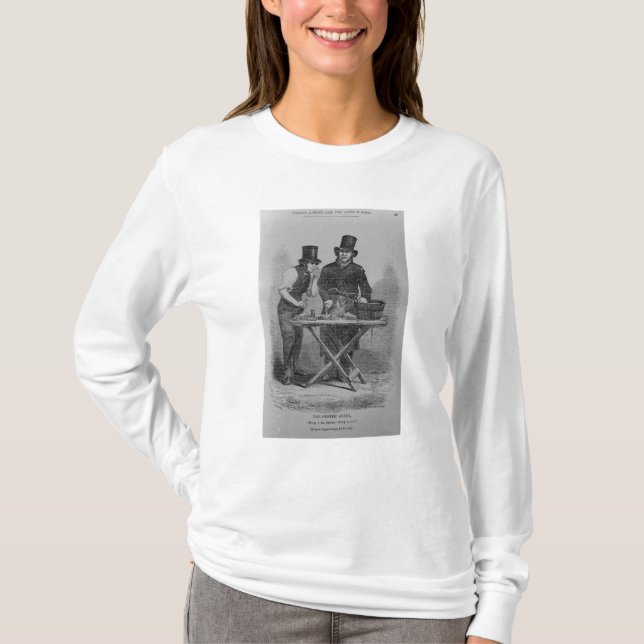 T-shirts A tenda da ostra (Frente)