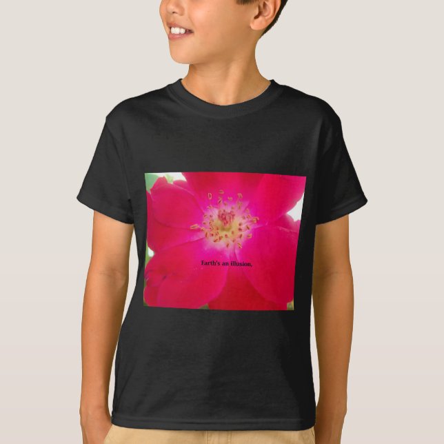 T-shirts A Terra é uma ilusão (Frente)