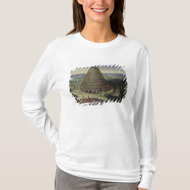 T-shirts A torre de Babel, 1594 (Frente)