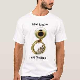 T-shirts A tuba é a banda
