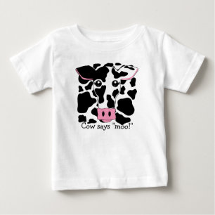 T-shirts A vaca diz o "MOO! "