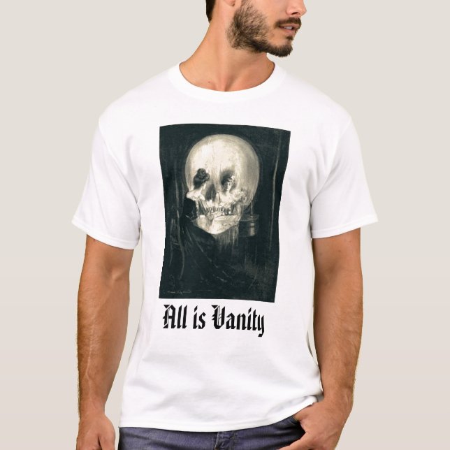 T-shirts a vaidade, toda é vaidade (Frente)