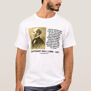 T-shirts A verdade de John Stuart Mill ganha mais sofre