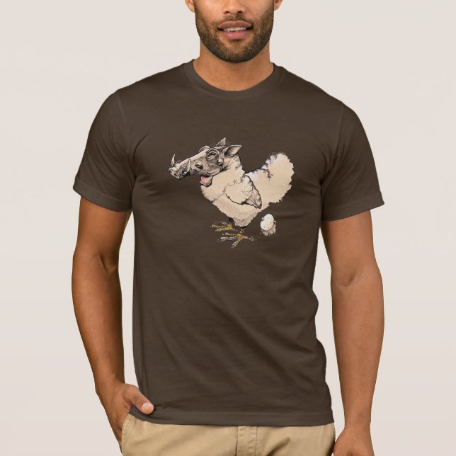 T-shirts A Verruga-Galinha (Frente)