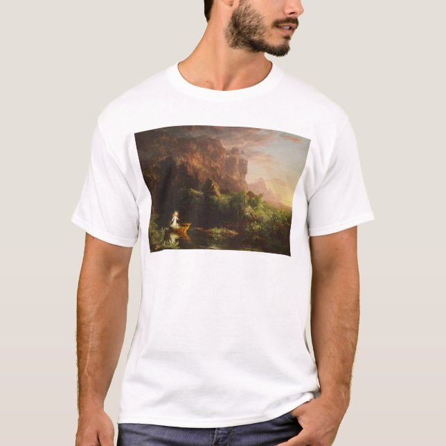 T-shirts A Viagem da Vida: Infância - Thomas Cole (Frente)