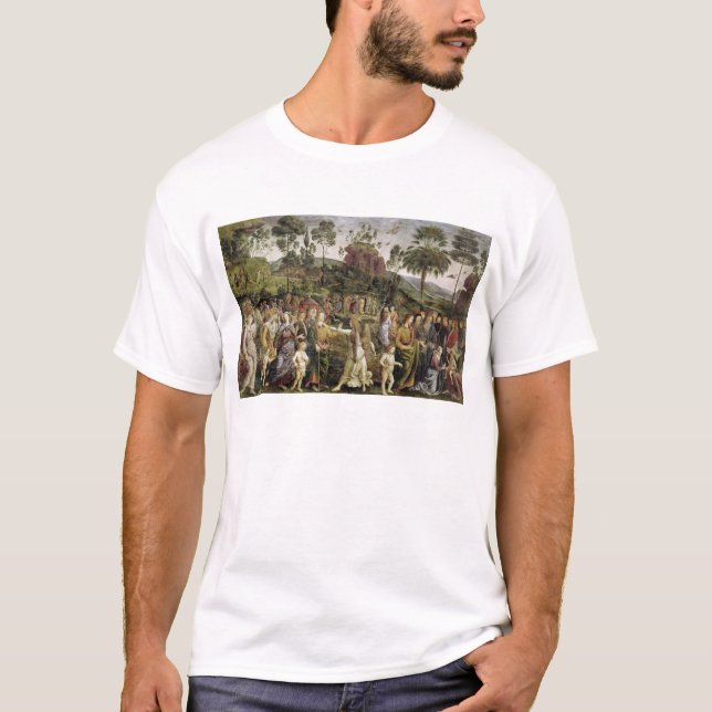 T-shirts A viagem de Moses, c.1481-83 (Frente)