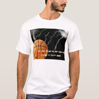 T-shirts A vida é basquetebol