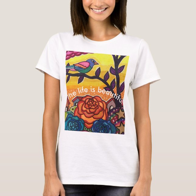 T-shirts A vida é bela (Frente)