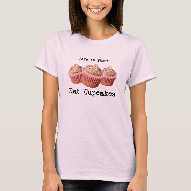 T-shirts A vida é curta (Frente)