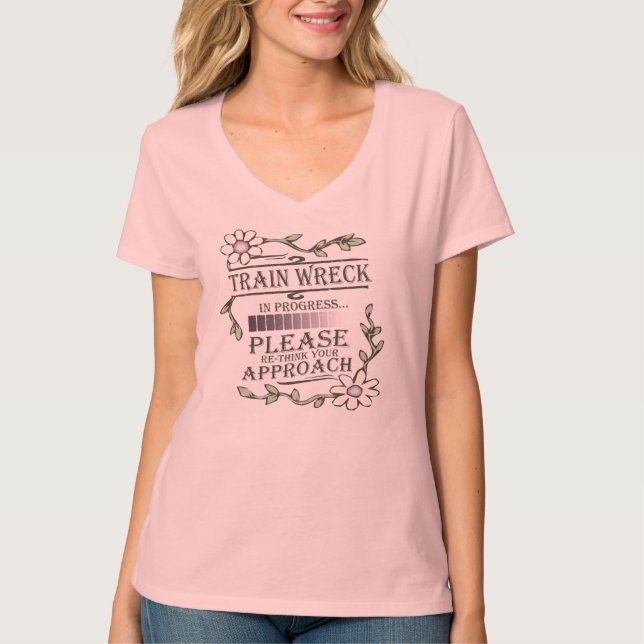 T-shirts A vida é desarrumado (Frente)
