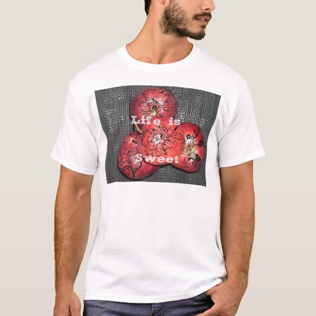 T-shirts A vida é doce (Frente)