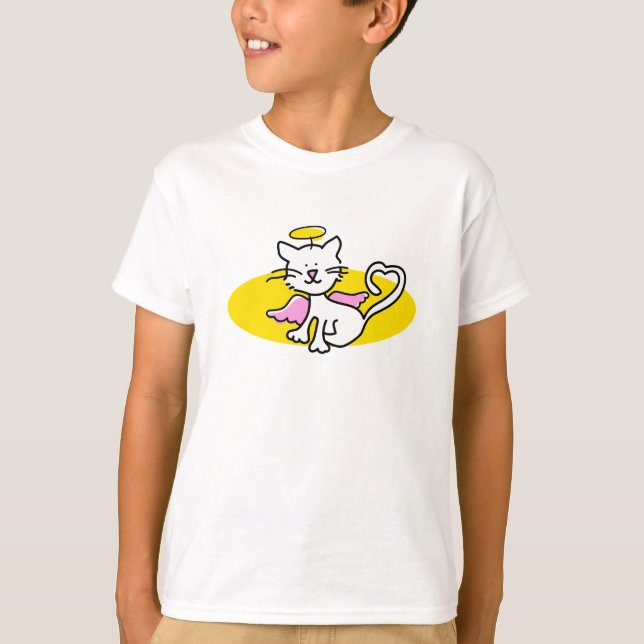 T-shirts a vida é melhor com um gato (Frente)