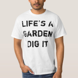 T-shirts A vida é um jardim