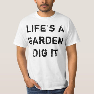 T-shirts A vida é um jardim