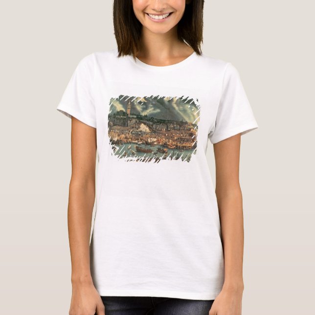 T-shirts A View of Seville (Frente)