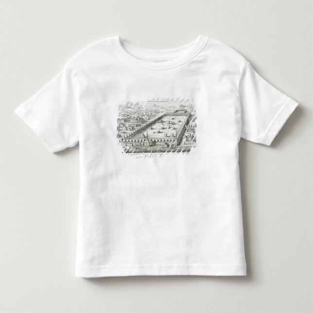 T-shirts A vista da Meca, 'do einer de Entwurf historischen (Frente)