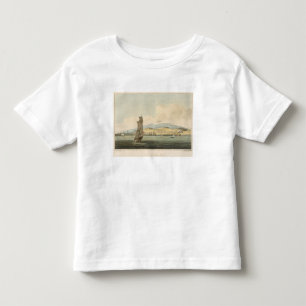 T-shirts A vista de Santa Cruz, chapeia 3 'de uma viagem a