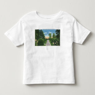 T-shirts A vista do Tanglewood jardina # 2
