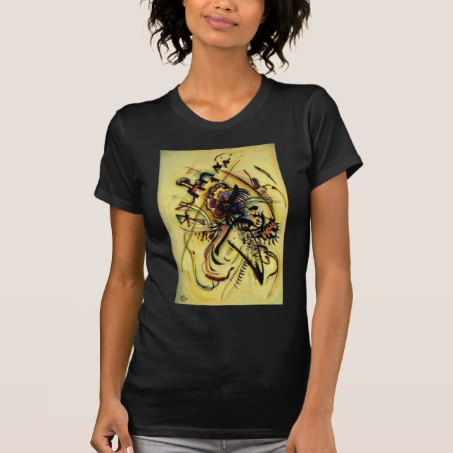 T-shirts À Voz Desconhecida de Kandinsky (Frente)