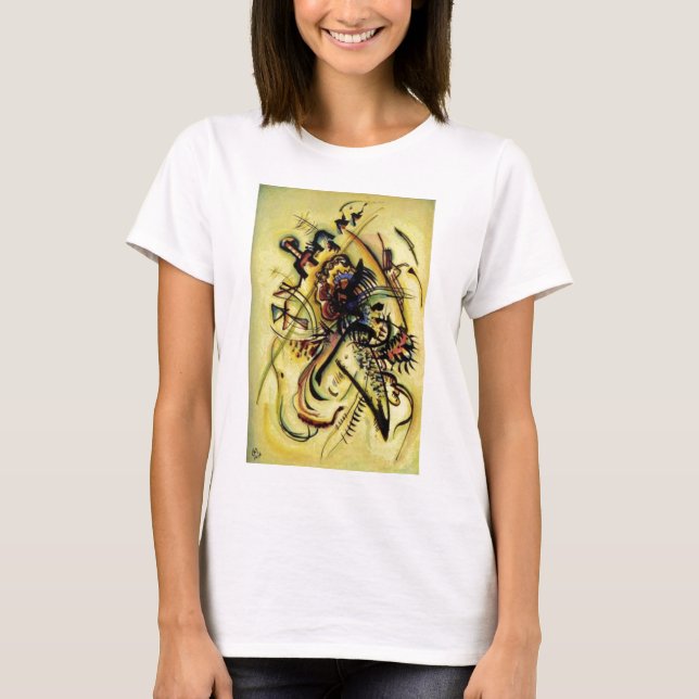 T-shirts À Voz Desconhecida de Kandinsky (Frente)