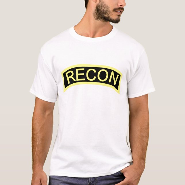 T-shirts Aba Recon amarela (Frente)