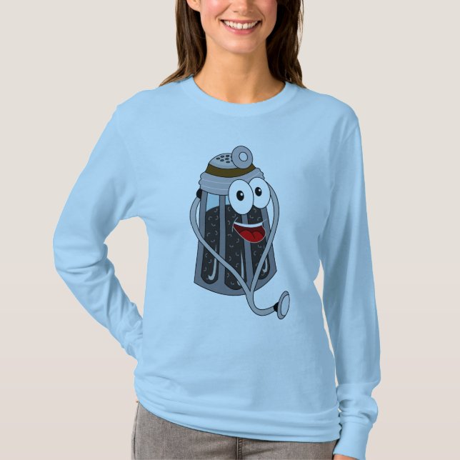 T-shirts Abanador de Dr. Pepper (Frente)