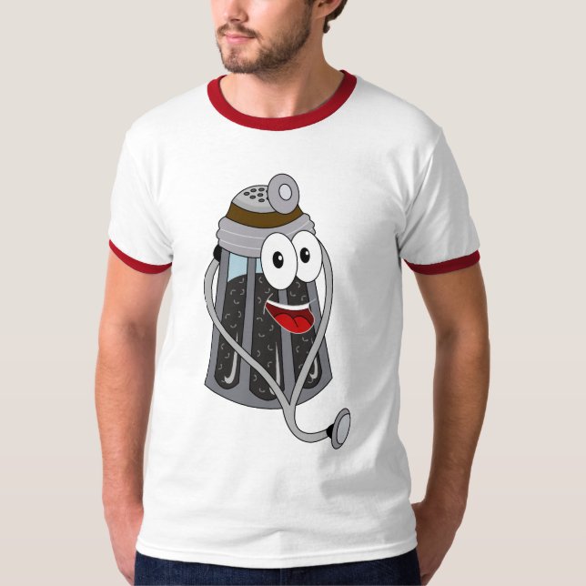 T-shirts Abanador de Dr. Pepper (Frente)