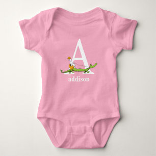 T-shirts ABC do Dr. Seuss: Letra A - Branco Adicione seu