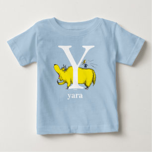 T-shirts ABC do Dr. Seuss: Letra Y - Branco Adicione seu