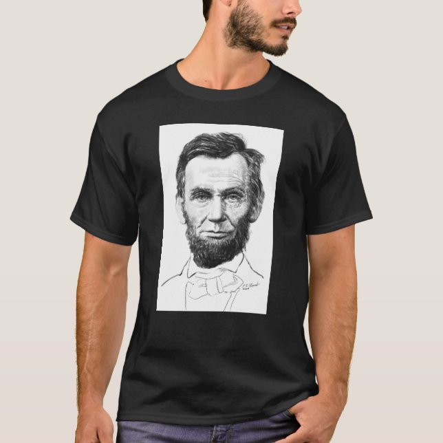 T-shirts Abe Lincoln (Frente)