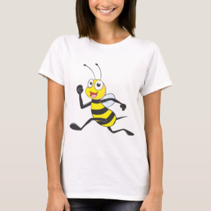 T-shirts Abelha Running feliz