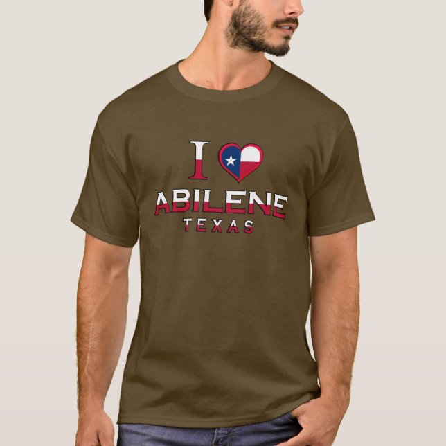 T-shirts Abilene, Texas (Frente)