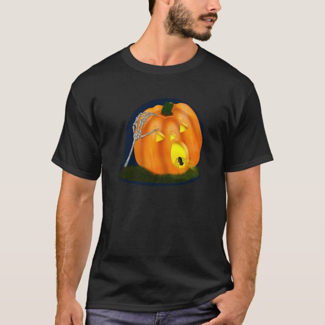 T-shirts Abóbora-Bobo Assustada (Frente)