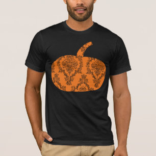 T-shirts Abóbora Chique Para Dia das Bruxas de Outono