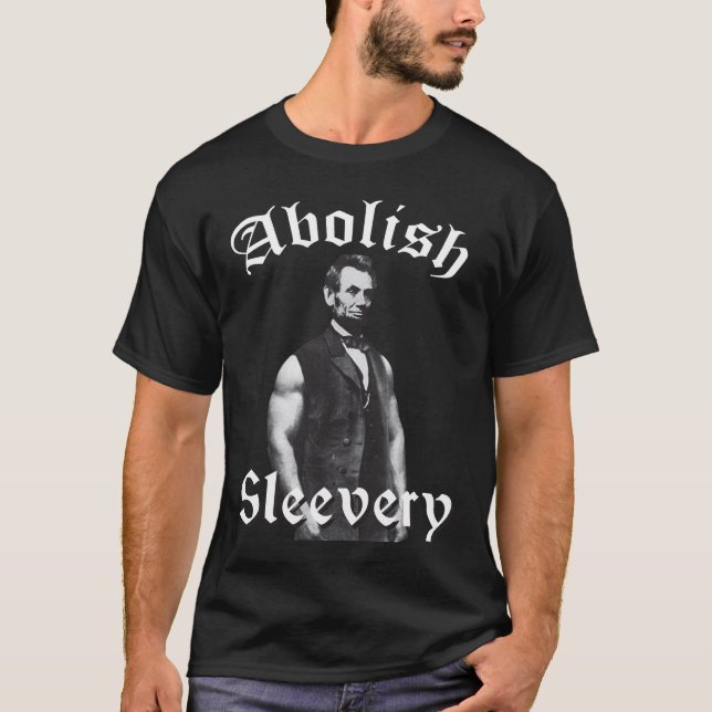 T-shirts Abolish Sleeach - Abraham Lincoln (Frente)